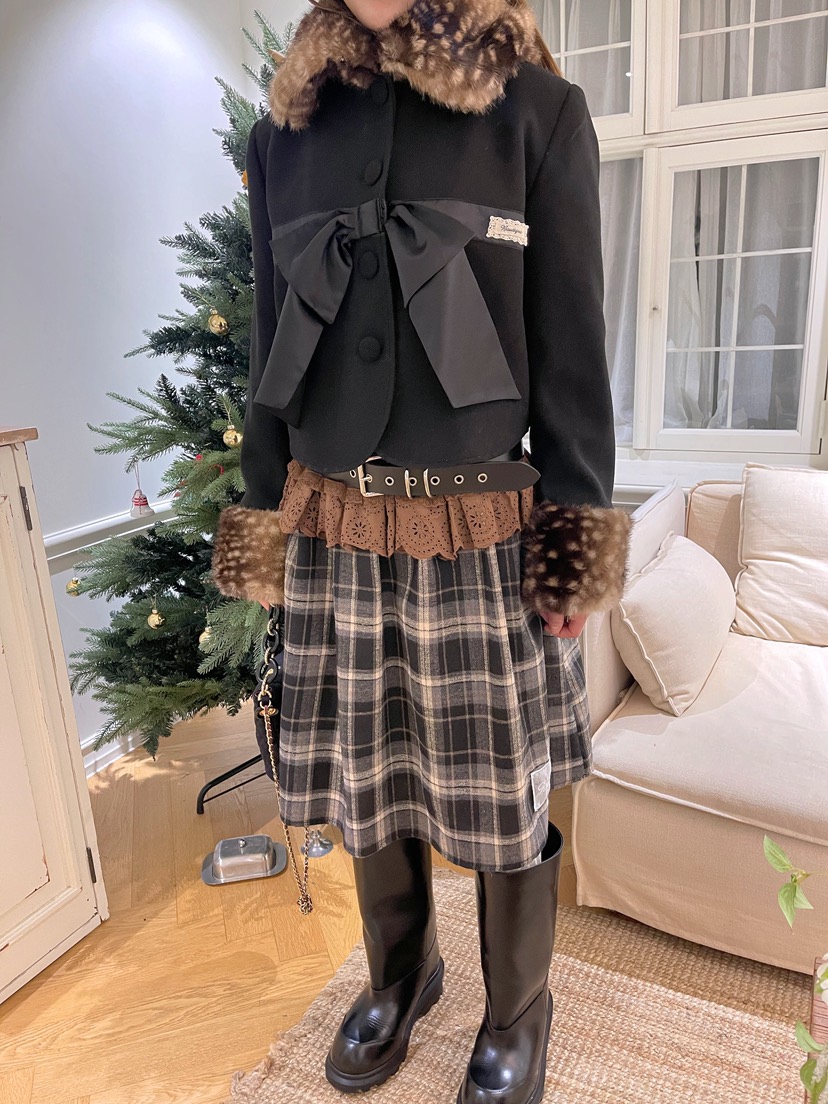 BOUTIQUE-L韓國直郵㊣女裝新款熱賣人氣休閑推薦職業25秋冬夾克BOUTIQUE-L夾克