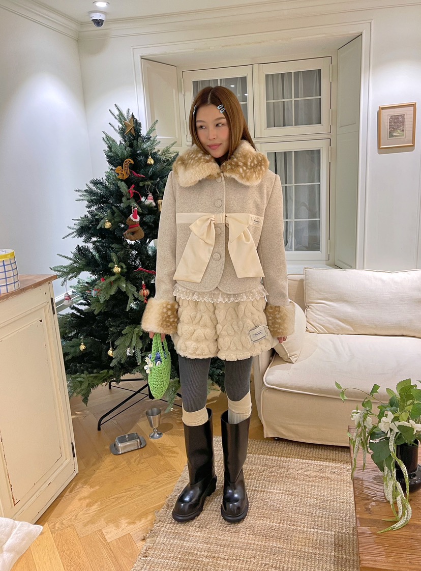 BOUTIQUE-L韓國直郵㊣女裝新款熱賣人氣休閑推薦職業25秋冬夾克BOUTIQUE-L夾克