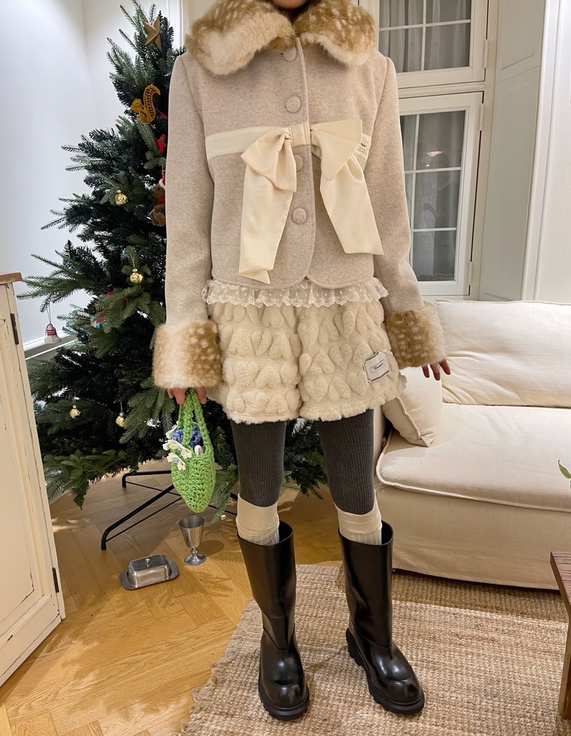 BOUTIQUE-L韓國直郵㊣女裝新款熱賣人氣休閑推薦職業25秋冬夾克BOUTIQUE-L夾克