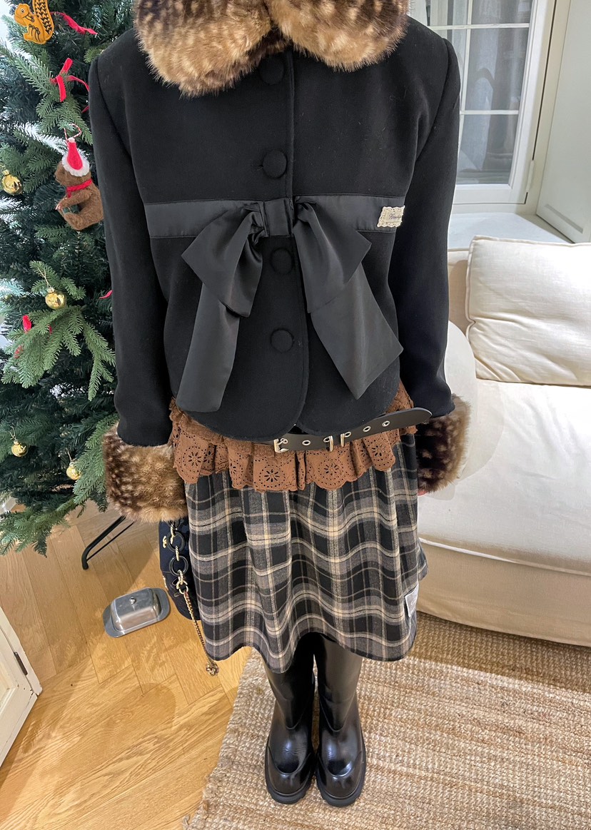 BOUTIQUE-L韓國直郵㊣女裝新款熱賣人氣休閑推薦職業25秋冬夾克BOUTIQUE-L夾克圖色1