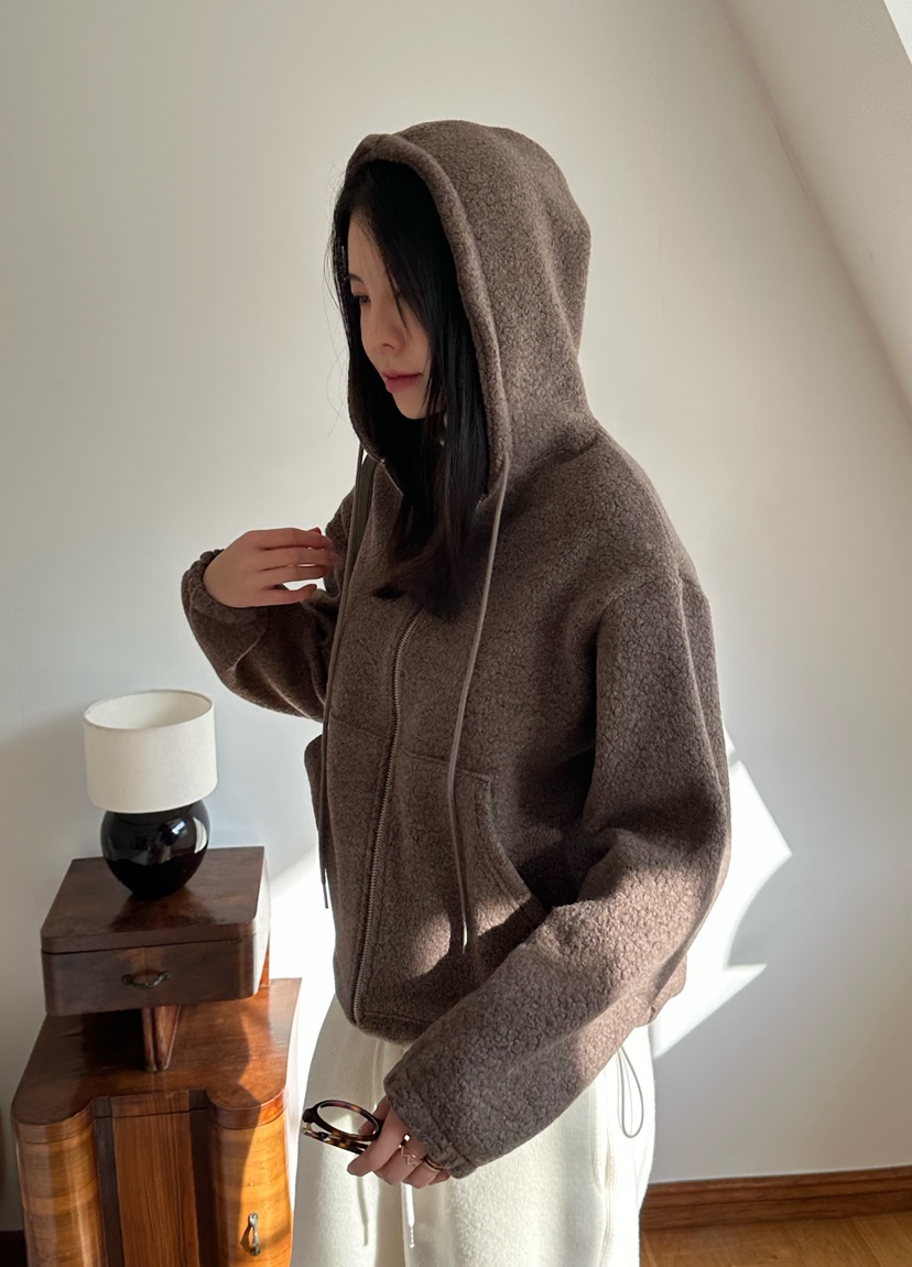 LE VASE東大門㊣代購女裝新款熱賣職業25秋冬推薦外套拉鏈LE VASE外套