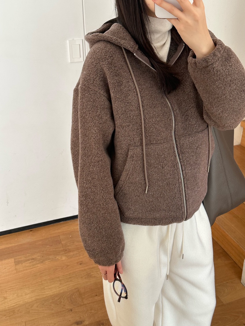 LE VASE東大門㊣代購女裝新款熱賣職業25秋冬推薦外套拉鏈LE VASE外套