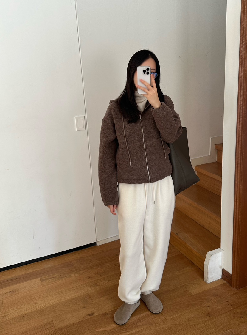 LE VASE東大門㊣代購女裝新款熱賣職業25秋冬推薦外套拉鏈LE VASE外套圖色2