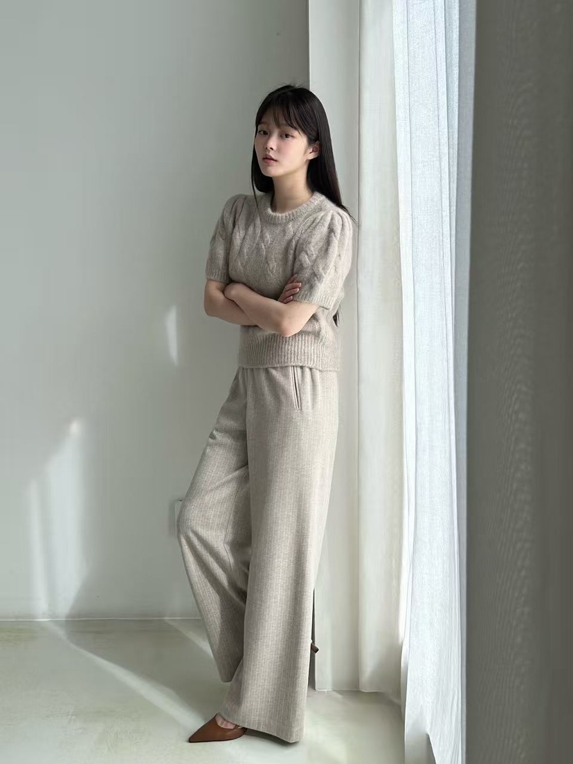 HEIZE韓國代購㊣女裝新品人氣推薦休閑時尚熱賣職業25秋冬休閑褲HEIZE休閑褲