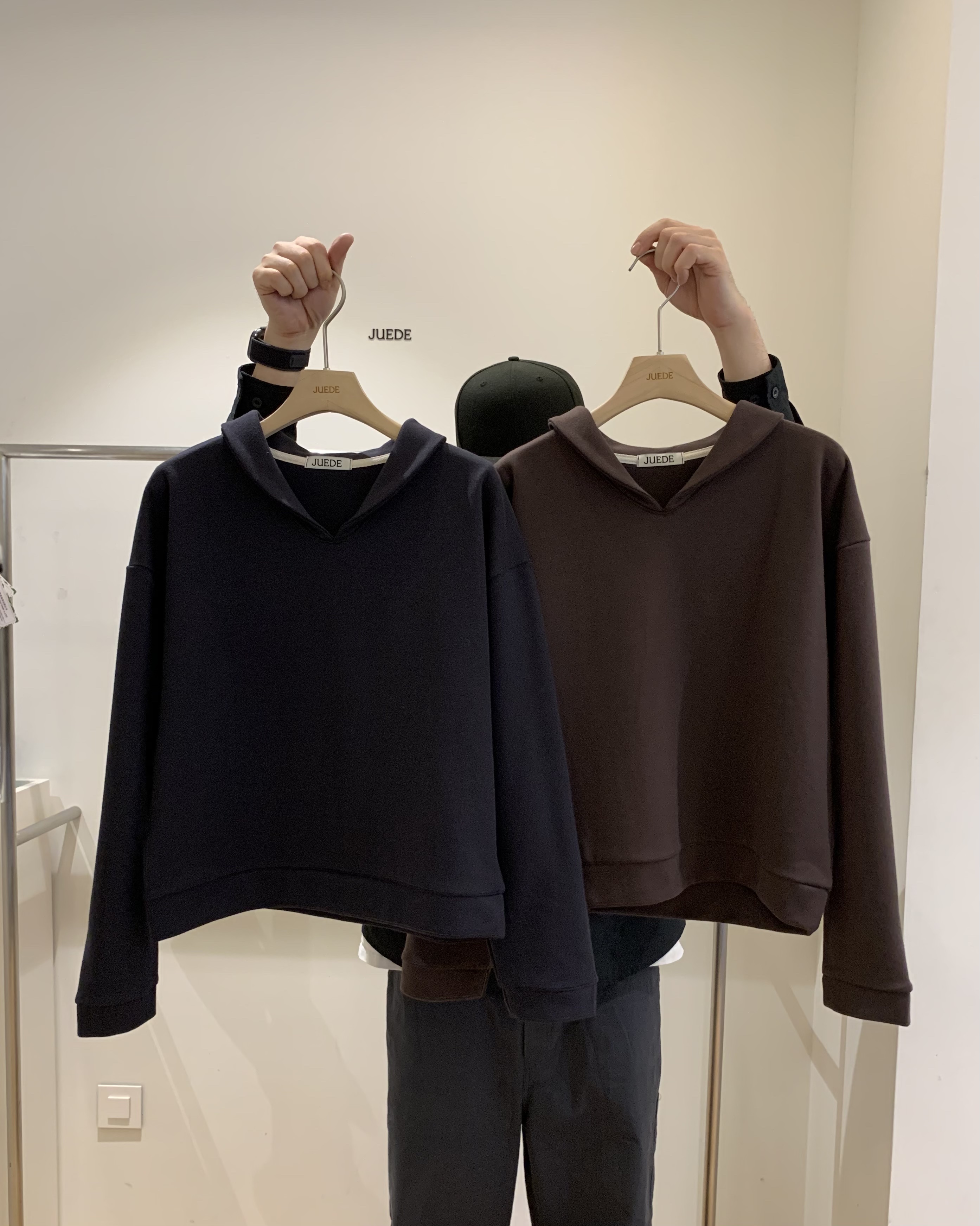 JUEDE東大門㊣代購女裝新款職業休閑衛衣JUEDE衛衣