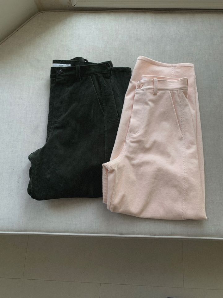 MARE東大門㊣代購女士新品推薦職業時尚休閑熱賣休閑褲燈芯絨MARE休閑褲