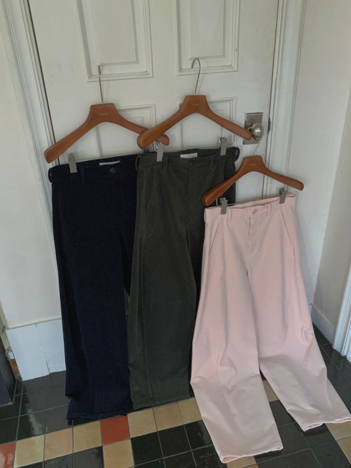 MARE東大門㊣代購女士新品推薦職業時尚休閑熱賣休閑褲燈芯絨MARE休閑褲