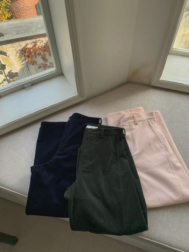 MARE東大門㊣代購女士新品推薦職業時尚休閑熱賣休閑褲燈芯絨MARE休閑褲