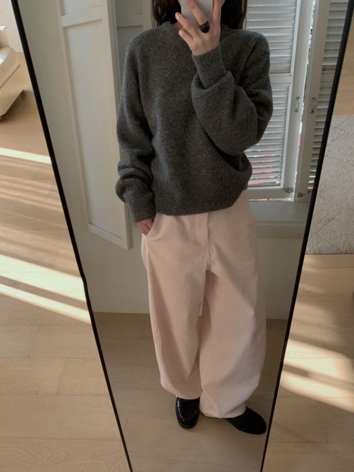 MARE東大門㊣代購女士新品推薦職業時尚休閑熱賣休閑褲燈芯絨MARE休閑褲圖色2