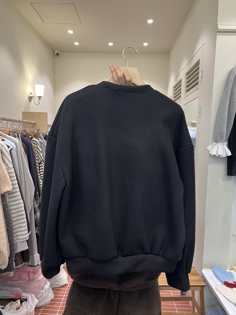 BE&amp;BE東大門㊣直郵女士新款推薦25秋冬人氣休閑職業衛衣BE&be衛衣