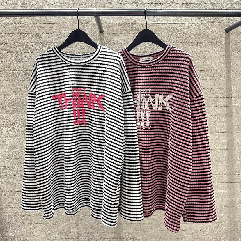 SUGAR CASE東大門㊣代購女裝新款25秋冬人氣熱賣推薦長袖T恤SUGAR CASE長袖T恤