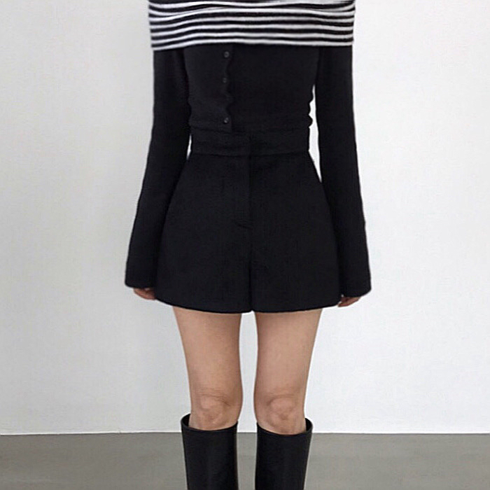 2TWO MOON東大門㊣直郵女士新款熱賣時尚職業休閑短褲羊絨2TWO MOON短褲