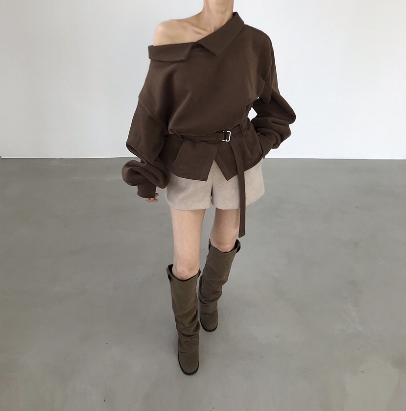 2TWO MOON東大門㊣直郵女士新款熱賣時尚職業休閑短褲羊絨2TWO MOON短褲