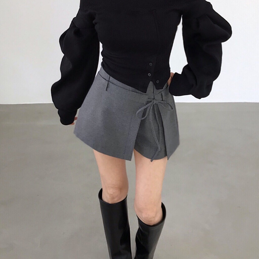 2TWO MOON東大門㊣代購女士新款時尚職業休閑25秋冬人氣裙褲2TWO MOON裙褲