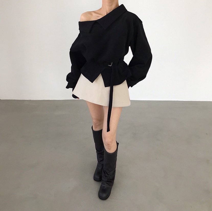 2TWO MOON東大門㊣實拍女士新品推薦時尚熱賣職業休閑衛衣2TWO MOON衛衣