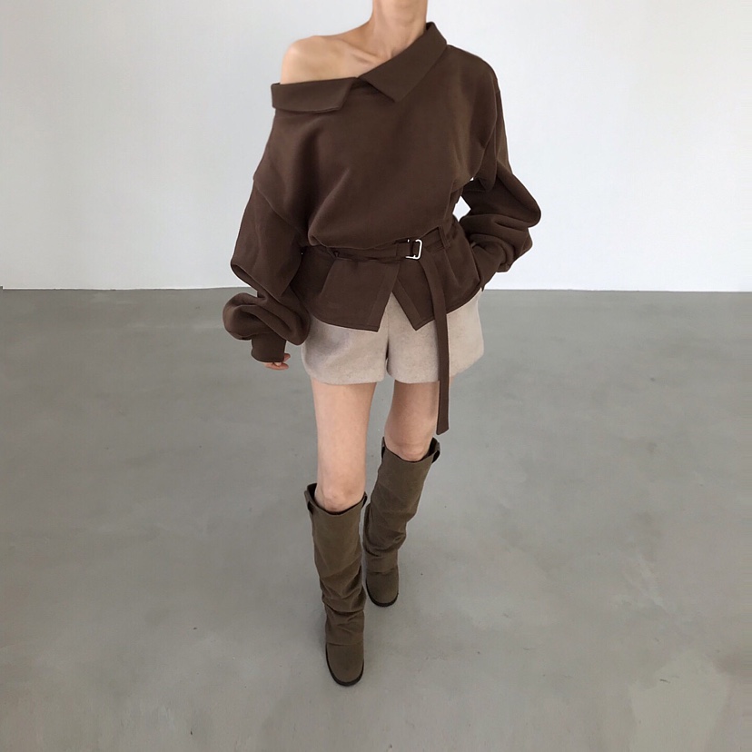 2TWO MOON東大門㊣實拍女士新品推薦時尚熱賣職業休閑衛衣2TWO MOON衛衣