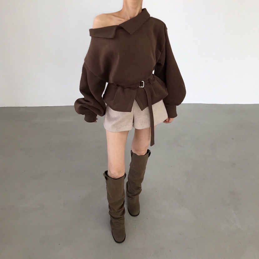 2TWO MOON東大門㊣實拍女士新品推薦時尚熱賣職業休閑衛衣2TWO MOON衛衣