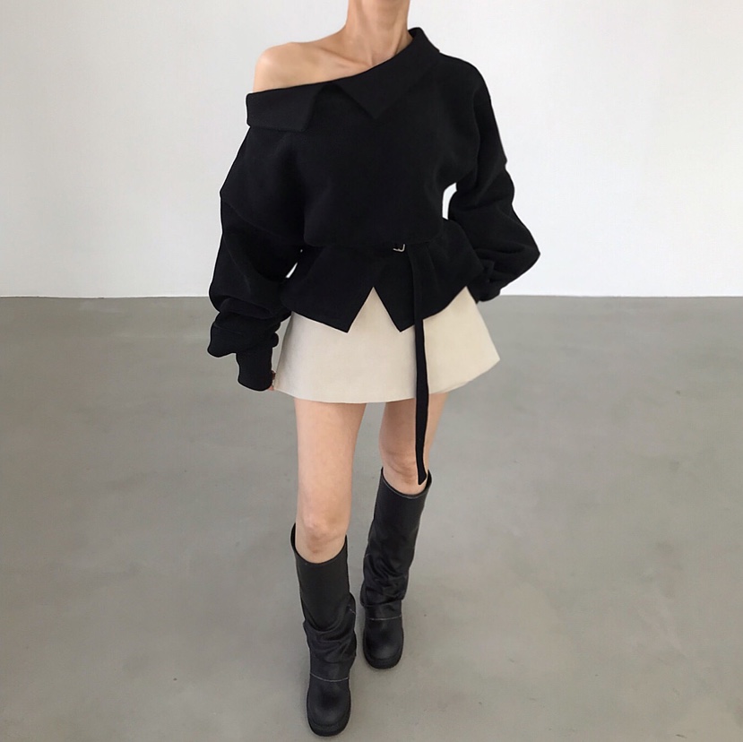 2TWO MOON東大門㊣實拍女士新品推薦時尚熱賣職業休閑衛衣2TWO MOON衛衣