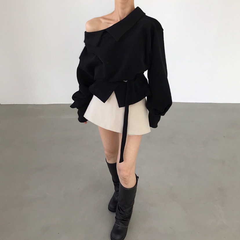 2TWO MOON東大門㊣實拍女士新品推薦時尚熱賣職業休閑衛衣2TWO MOON衛衣圖色2