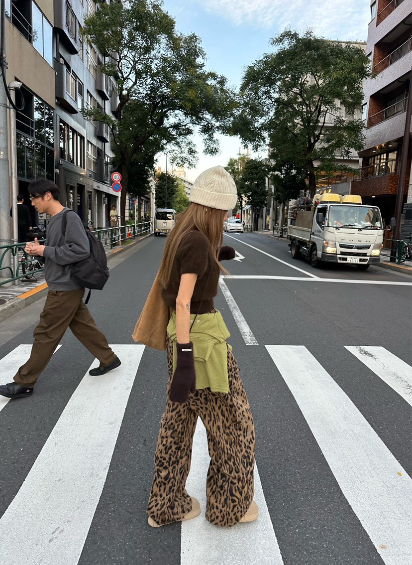 ZEROZERO韓國直郵㊣女士新款熱賣25秋冬推薦時尚休閑褲闊腿褲ZEROZERO休閑褲