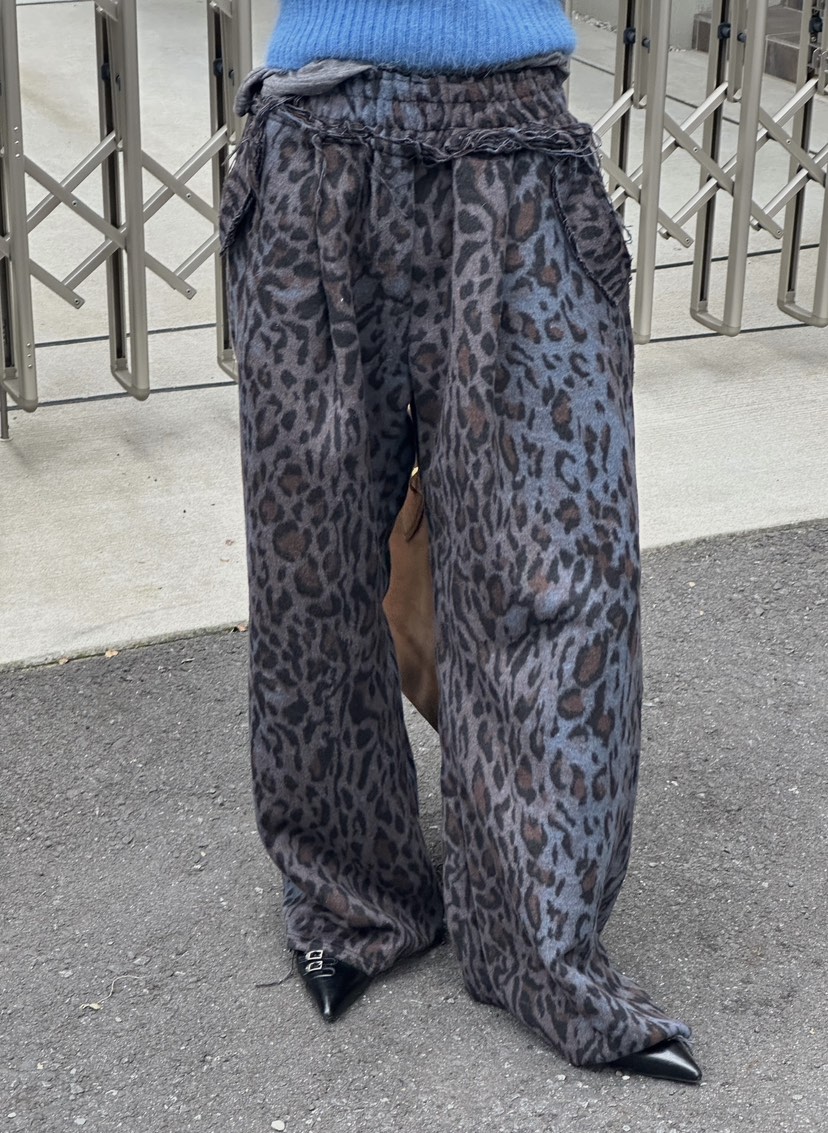 ZEROZERO韓國直郵㊣女士新款熱賣25秋冬推薦時尚休閑褲闊腿褲ZEROZERO休閑褲圖色1