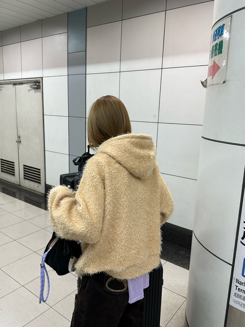 ZEROZERO韓國直郵㊣女裝新品人氣時尚推薦熱賣休閑夾克連帽絨ZEROZERO夾克