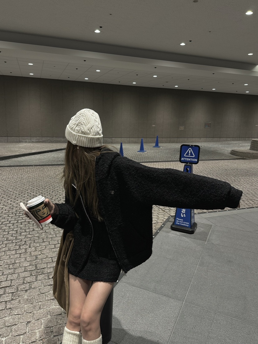 ZEROZERO韓國直郵㊣女裝新品人氣時尚推薦熱賣休閑夾克連帽絨ZEROZERO夾克