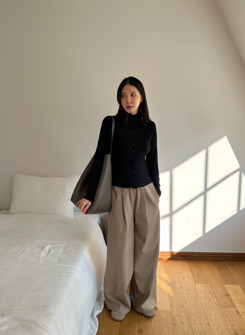 LE VASE東大門㊣直郵女士新品職業25秋冬人氣時尚休閑針織衫LE VASE針織衫