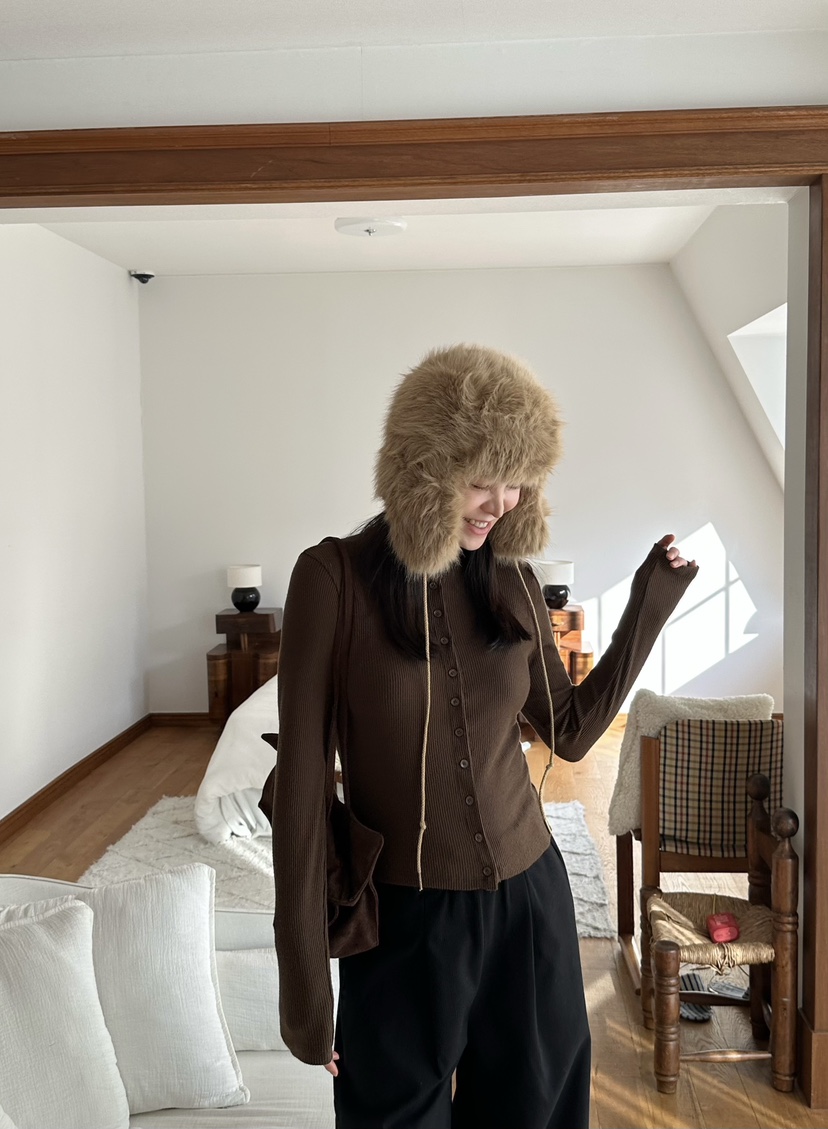 LE VASE東大門㊣直郵女士新品職業25秋冬人氣時尚休閑針織衫LE VASE針織衫