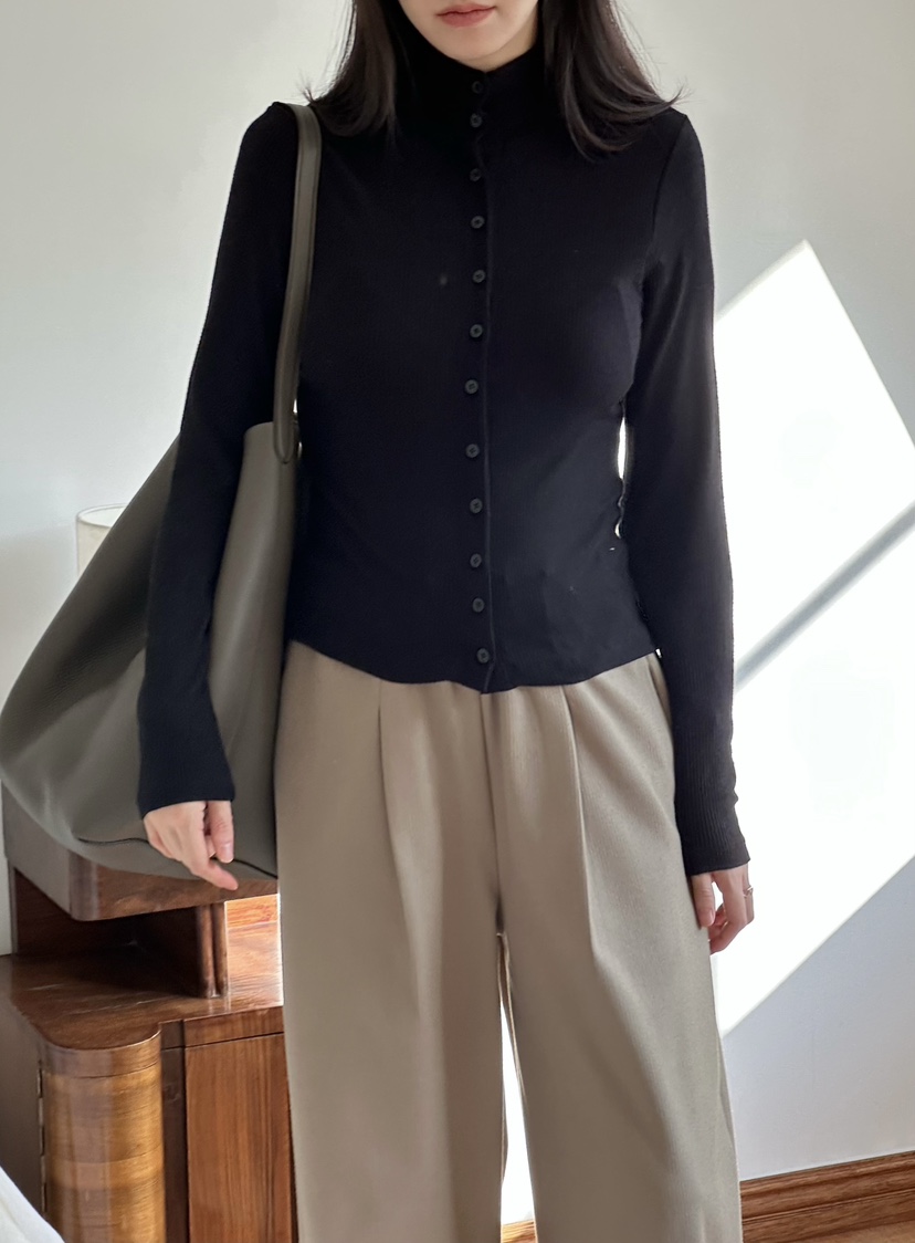 LE VASE東大門㊣直郵女士新品職業25秋冬人氣時尚休閑針織衫LE VASE針織衫圖色2