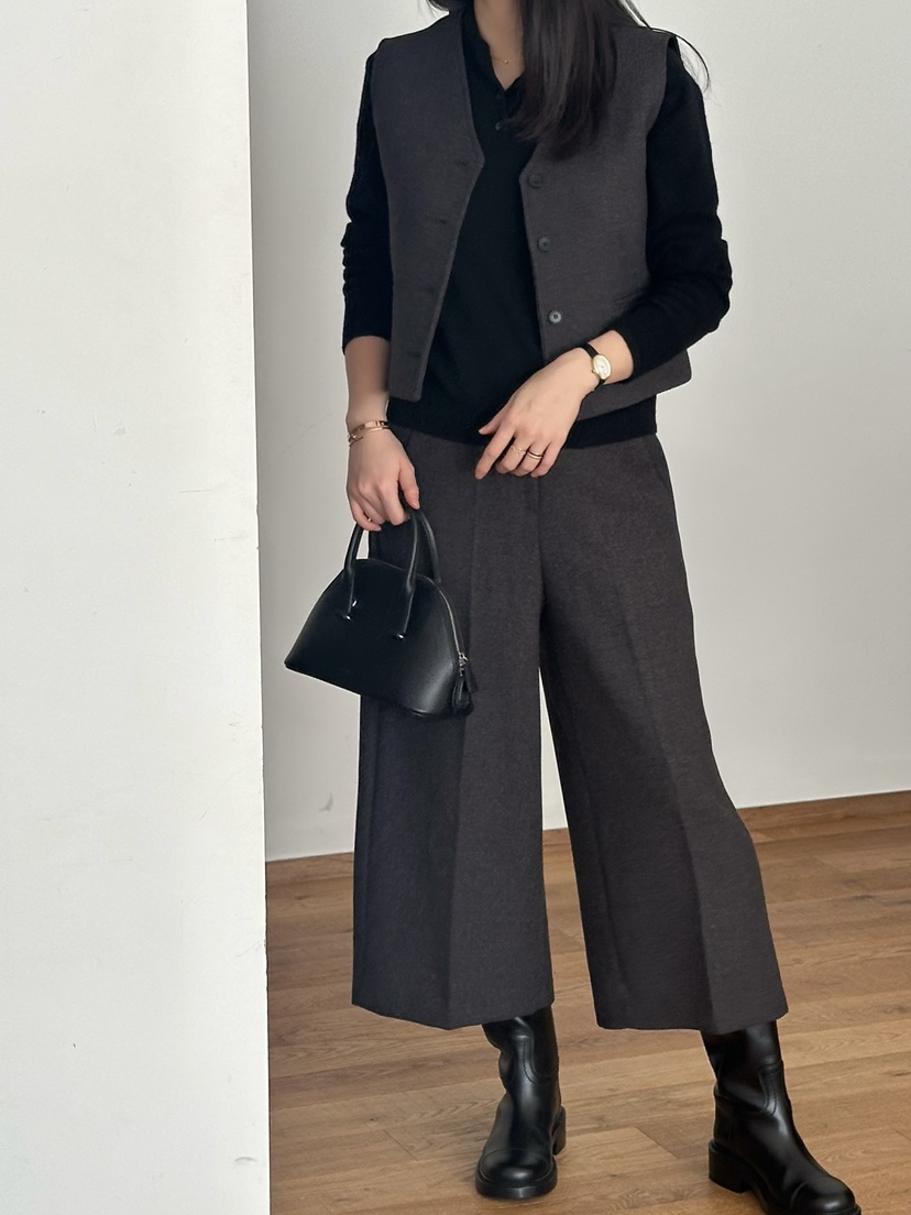 LE VASE韓國直郵㊣女裝新款休閑時尚推薦熱賣職業人氣休閑褲LE VASE休閑褲