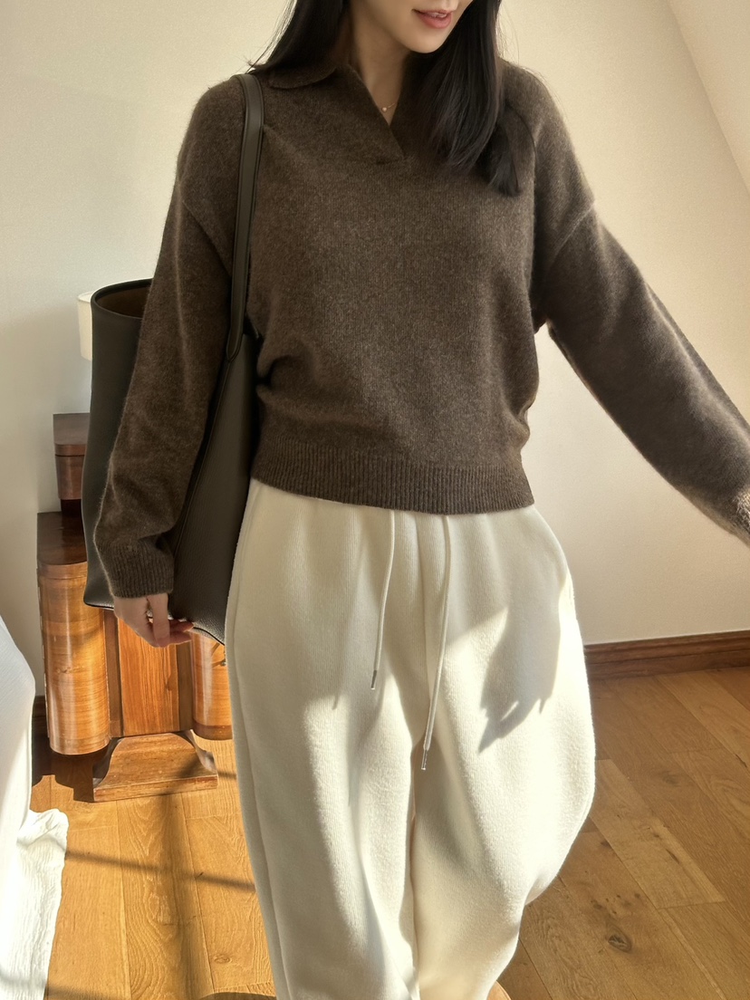 LE VASE東大門㊣實拍女裝新品25秋冬熱賣人氣職業推薦針織衫LE VASE針織衫