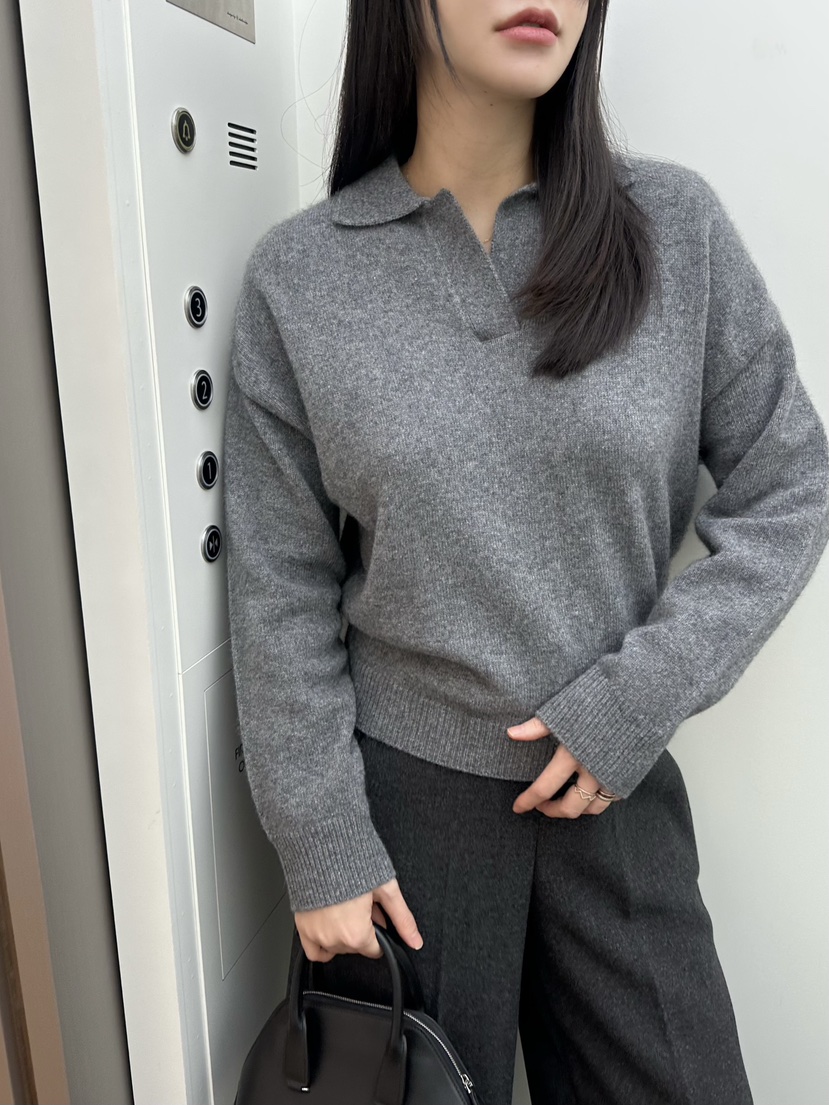 LE VASE東大門㊣實拍女裝新品25秋冬熱賣人氣職業推薦針織衫LE VASE針織衫