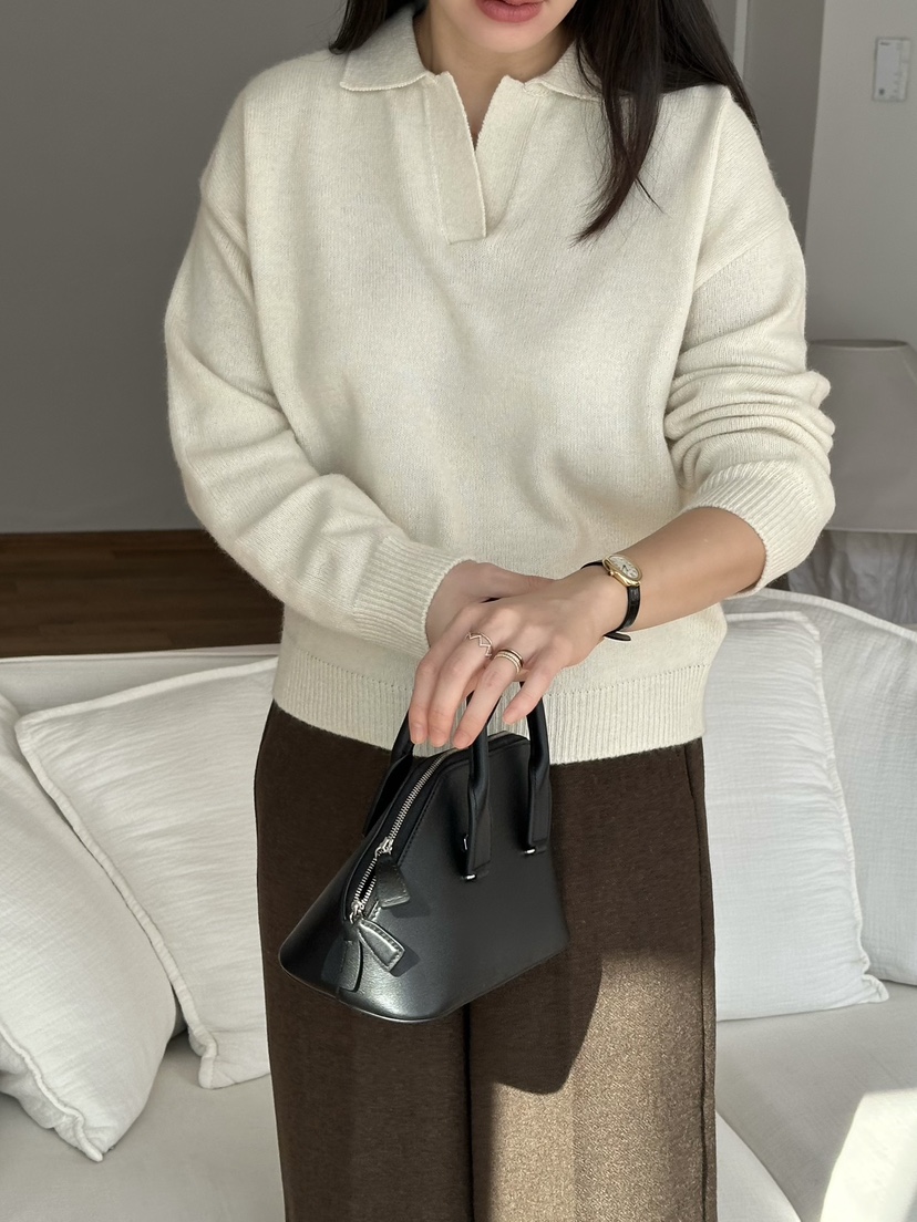 LE VASE東大門㊣實拍女裝新品25秋冬熱賣人氣職業推薦針織衫LE VASE針織衫