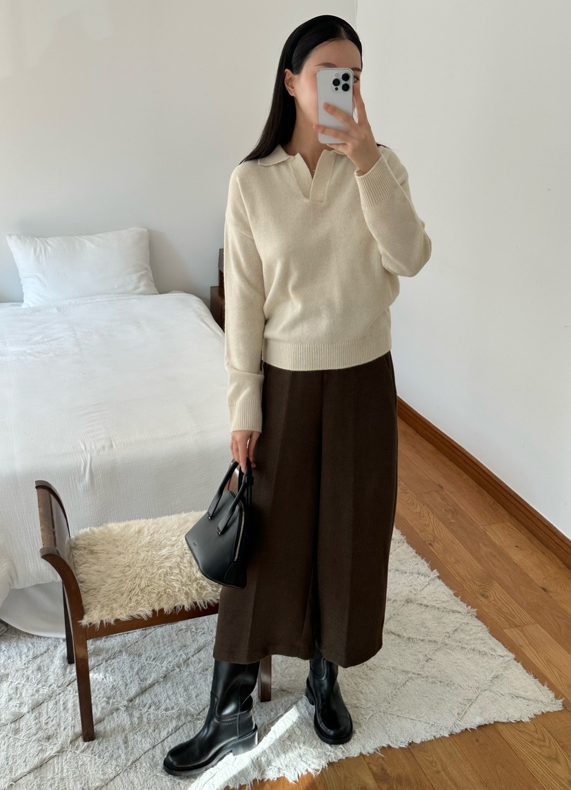 LE VASE東大門㊣實拍女裝新品25秋冬熱賣人氣職業推薦針織衫LE VASE針織衫