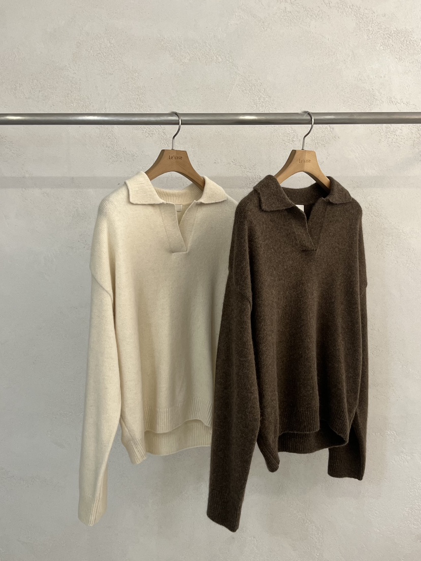 LE VASE東大門㊣實拍女裝新品25秋冬熱賣人氣職業推薦針織衫LE VASE針織衫