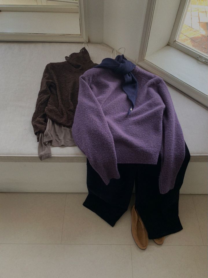 MARE韓國代購㊣女士新款時尚熱賣休閑25秋冬人氣職業針織衫MARE針織衫