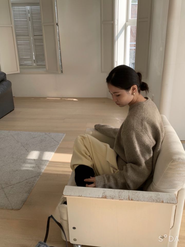 MARE韓國代購㊣女士新款時尚熱賣休閑25秋冬人氣職業針織衫MARE針織衫