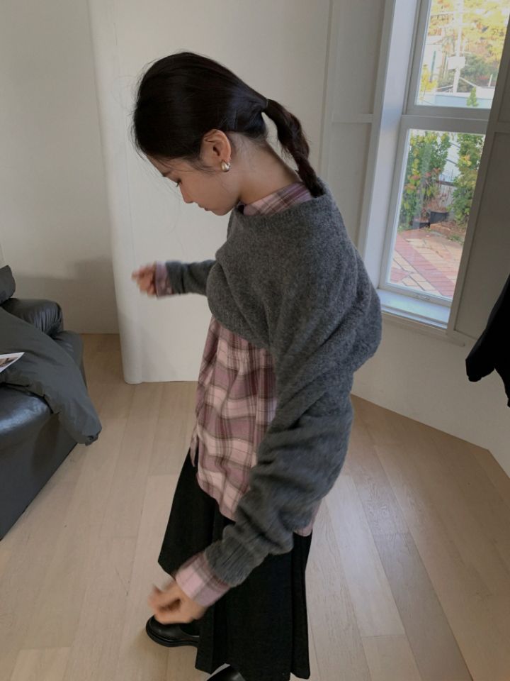 MARE韓國代購㊣女士新款時尚熱賣休閑25秋冬人氣職業針織衫MARE針織衫