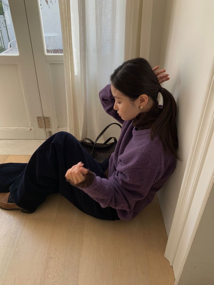 MARE韓國代購㊣女士新款時尚熱賣休閑25秋冬人氣職業針織衫MARE針織衫