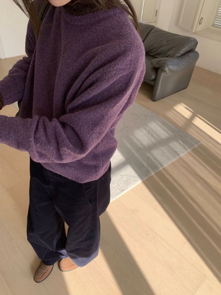 MARE韓國代購㊣女士新款時尚熱賣休閑25秋冬人氣職業針織衫MARE針織衫圖色1