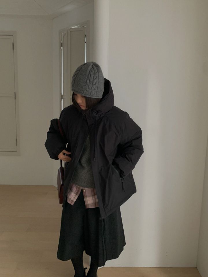 MARE東大門㊣代購女士新品推薦25秋冬人氣熱賣短款羽絨服兜帽MARE短款羽絨服