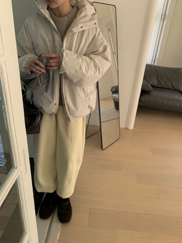 MARE東大門㊣代購女士新品推薦25秋冬人氣熱賣短款羽絨服兜帽MARE短款羽絨服