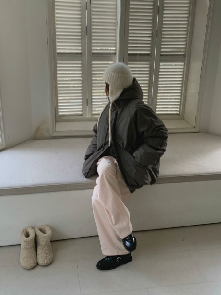 MARE東大門㊣代購女士新品推薦25秋冬人氣熱賣短款羽絨服兜帽MARE短款羽絨服