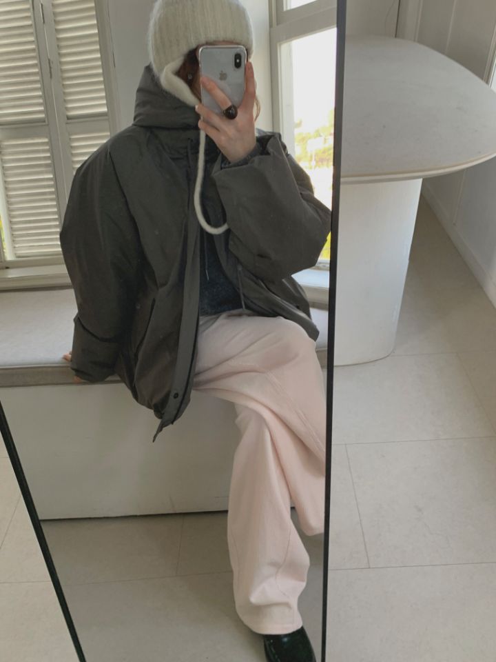 MARE東大門㊣代購女士新品推薦25秋冬人氣熱賣短款羽絨服兜帽MARE短款羽絨服