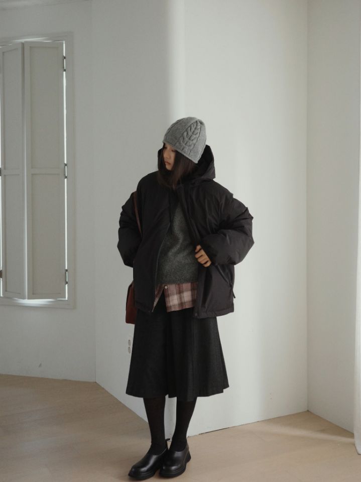 MARE東大門㊣代購女士新品推薦25秋冬人氣熱賣短款羽絨服兜帽MARE短款羽絨服