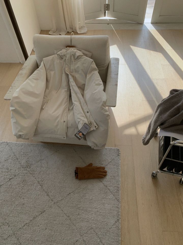 MARE東大門㊣代購女士新品推薦25秋冬人氣熱賣短款羽絨服兜帽MARE短款羽絨服圖色2