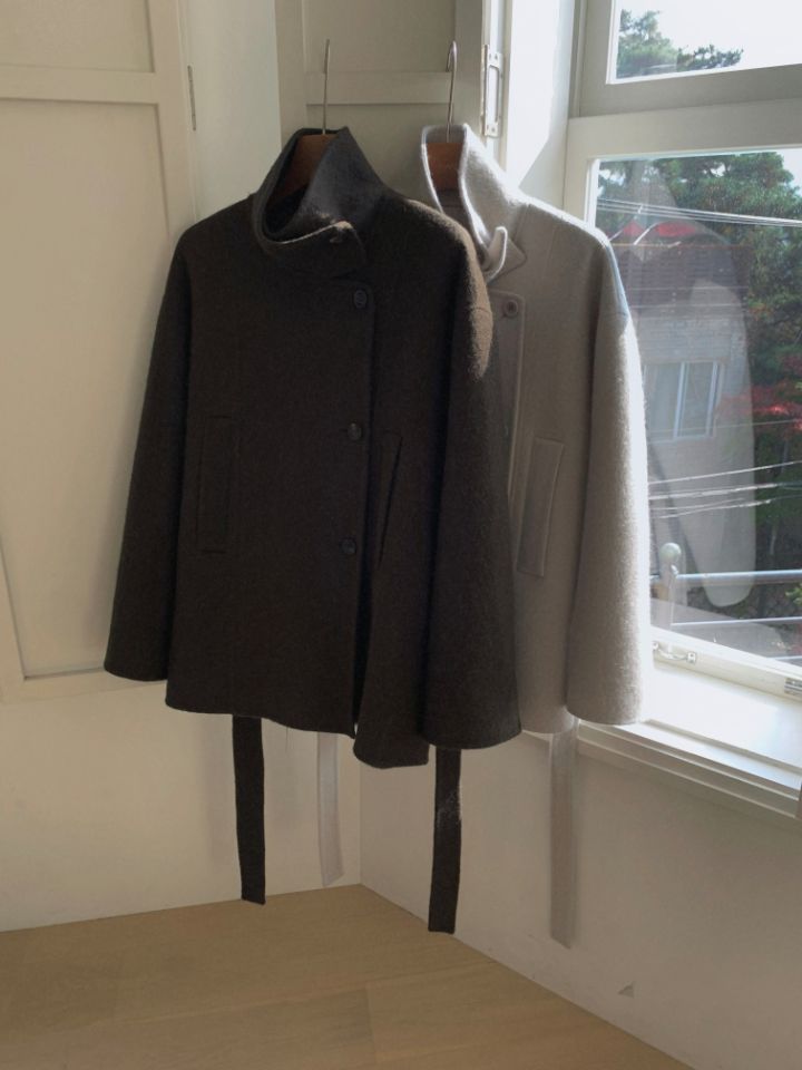 MARE東大門㊣實拍女裝新款職業休閑25秋冬中長款大衣含腰帶MARE中長款大衣