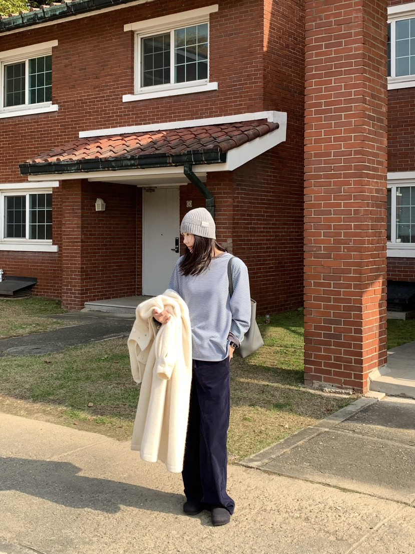 COURGETTE東大門㊣代購女裝新品熱賣推薦25秋冬人氣長袖T恤COURGETTE長袖T恤