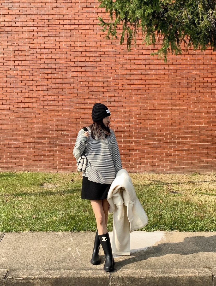 COURGETTE東大門㊣代購女裝新品熱賣推薦25秋冬人氣長袖T恤COURGETTE長袖T恤